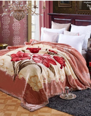 KTX-716563 Cozy Thickened Blanket for Ultimate Warmth and Comfort