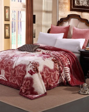 KTX-716563 Cozy Thickened Blanket for Ultimate Warmth and Comfort