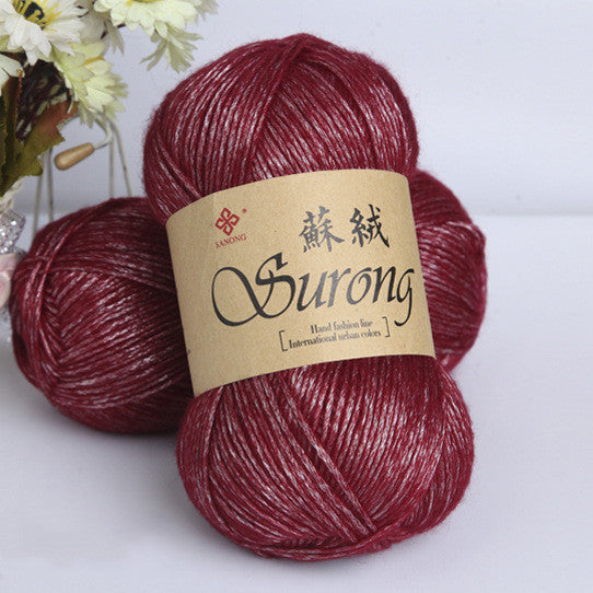 KTX-718867 Suede Yarn - Anti-Pilling, Fade Resistant, Moth-Proof, 2 Liang Per Ball