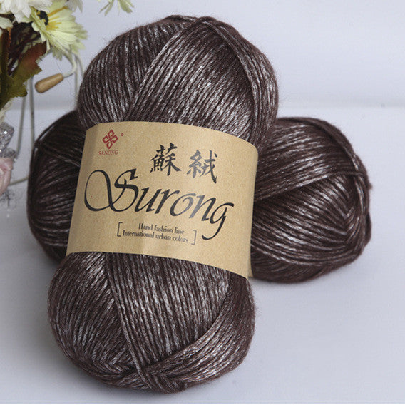 KTX-718867 Suede Yarn - Anti-Pilling, Fade Resistant, Moth-Proof, 2 Liang Per Ball