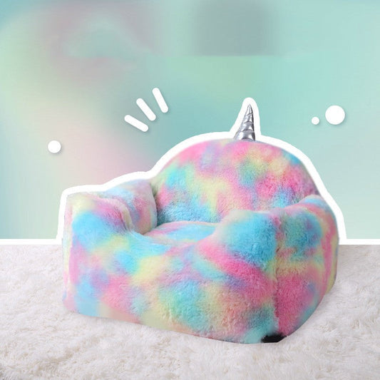 KTX-720979 Cozy Washable Dog Kennel for Small to Medium Breeds in Stylish Ice Cream Colors