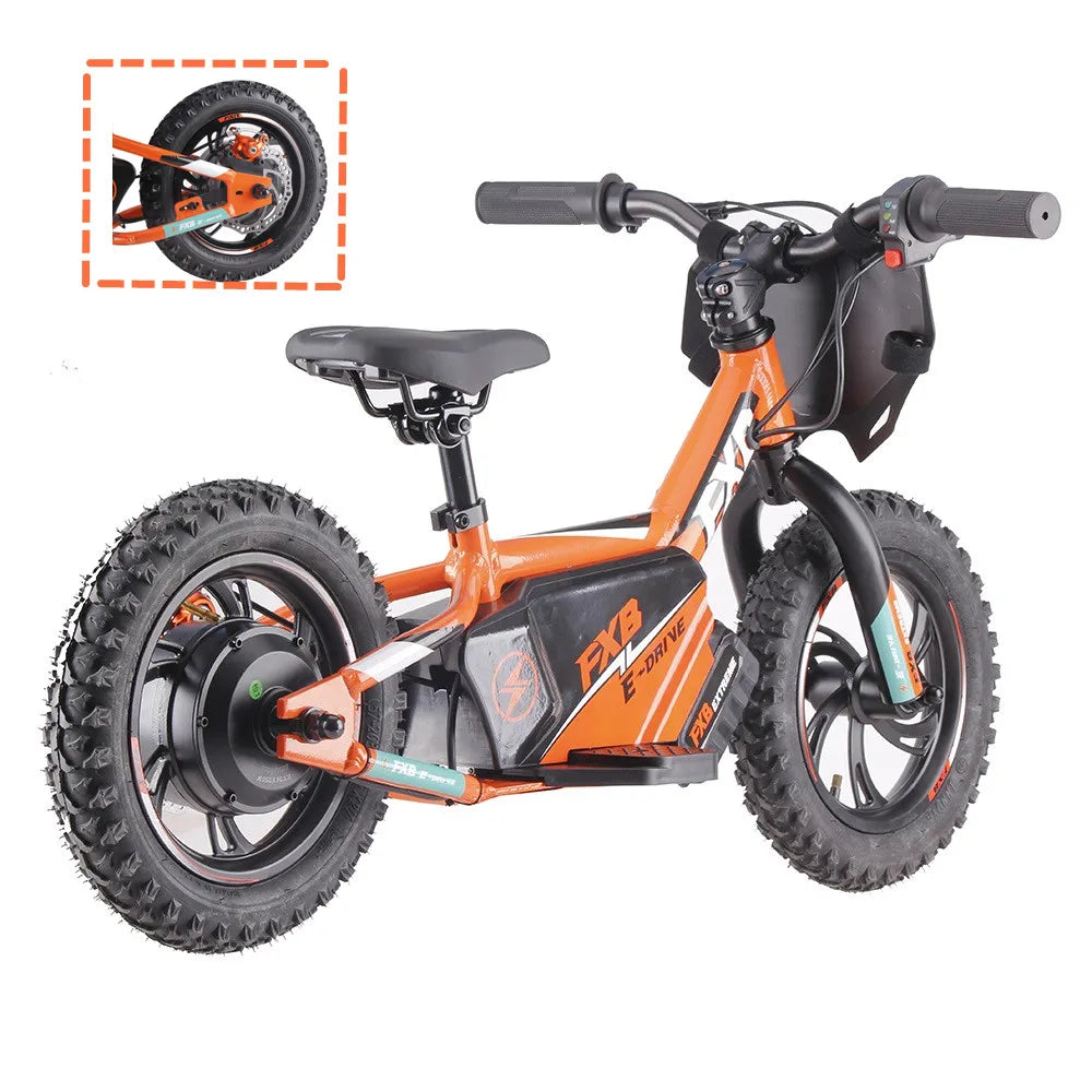 KTX-722259 36V 5AH Electric Balance Bike for Kids 3-6 Years Old with 12 Inch Wheels and Disc Brake