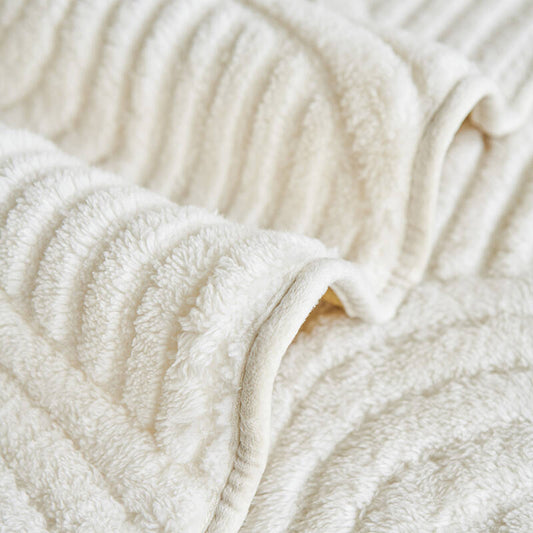 KTX-724051 Thick Non-Slip Plush Sofa Cushion in Striped and Solid Colors - Custom Sizes Available