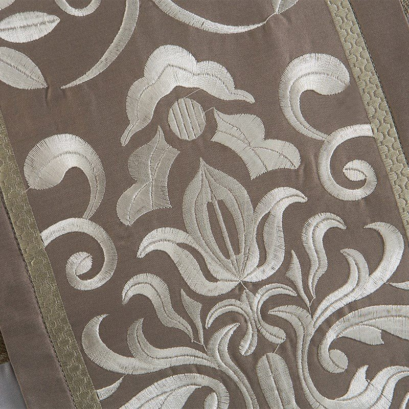 KTX-725459 Elegant European-Style Multi-Piece Cotton Satin Bedding Set - Four-Piece and Seven-Piece Options Available, Perfect for 1.5-2.0m Beds