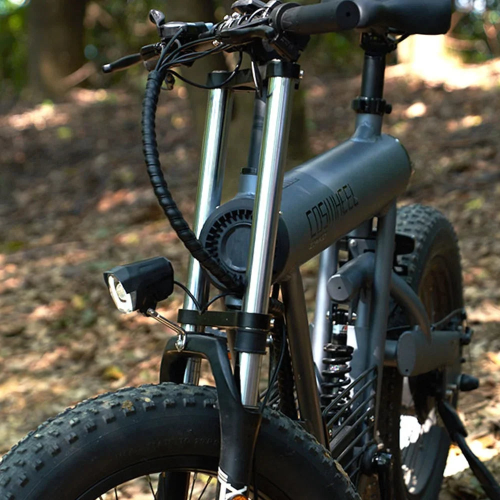 KTX-728147 Electric Fat Tire Bike with 500W/1000W/1500W Motor, 45km/h Speed, 7-Speed Gears, Aluminum Frame, and Integrated Battery