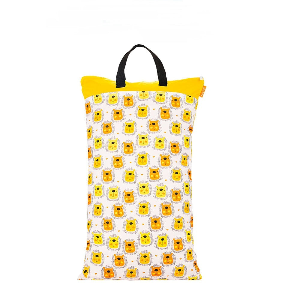 KTX-728275 Waterproof Diaper Storage Bag with Large Capacity for Baby Clothes and Accessories