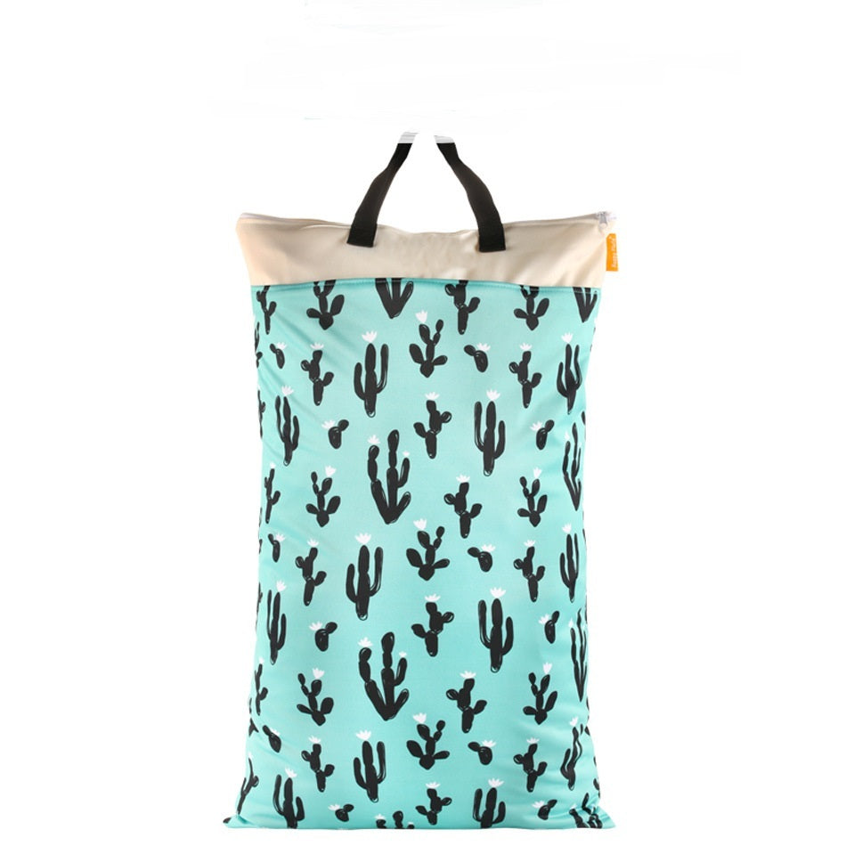 KTX-728275 Waterproof Diaper Storage Bag with Large Capacity for Baby Clothes and Accessories