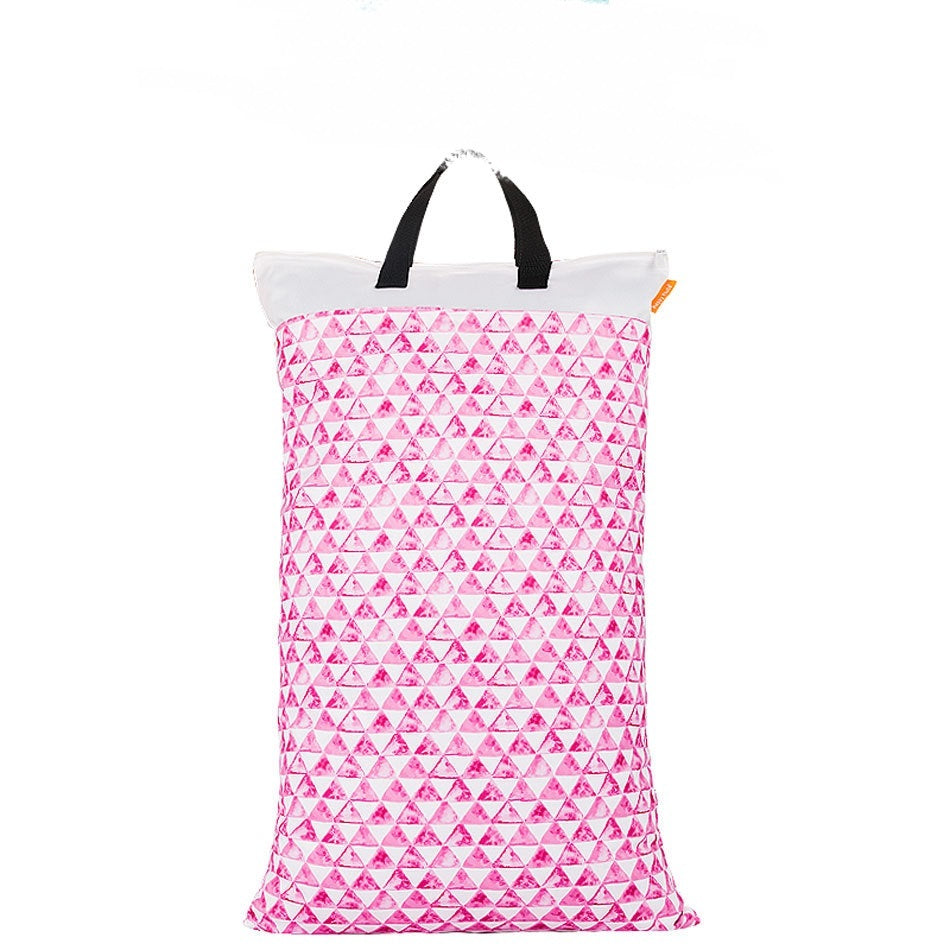 KTX-728275 Waterproof Diaper Storage Bag with Large Capacity for Baby Clothes and Accessories