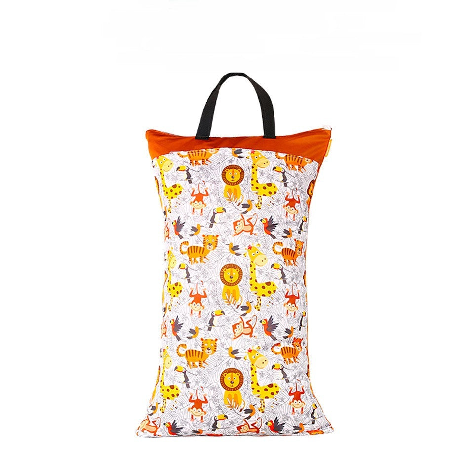 KTX-728275 Waterproof Diaper Storage Bag with Large Capacity for Baby Clothes and Accessories