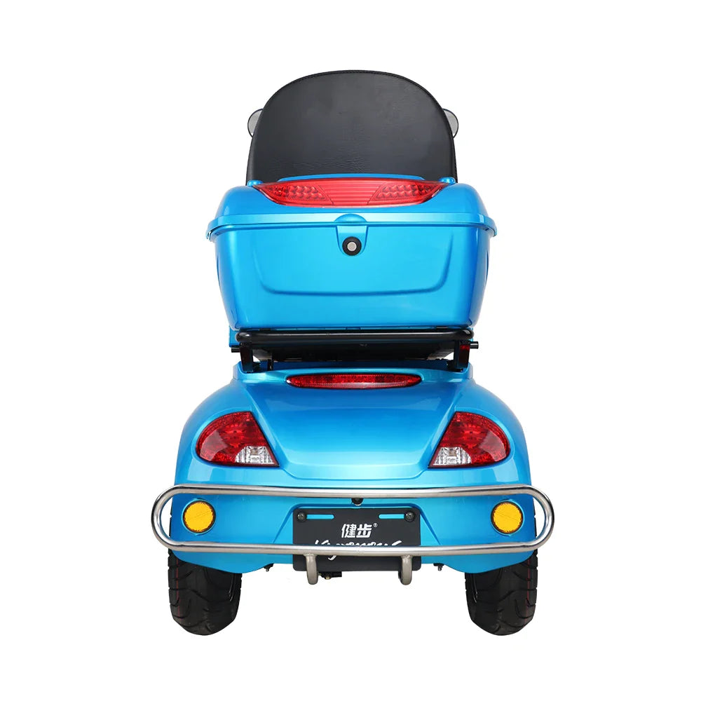 KTX-728467 EUROPA Four Wheel Electric Mobility Scooter for Elderly, 48V 20AH Battery, 40-50km Range, Max Speed Under 25km/h