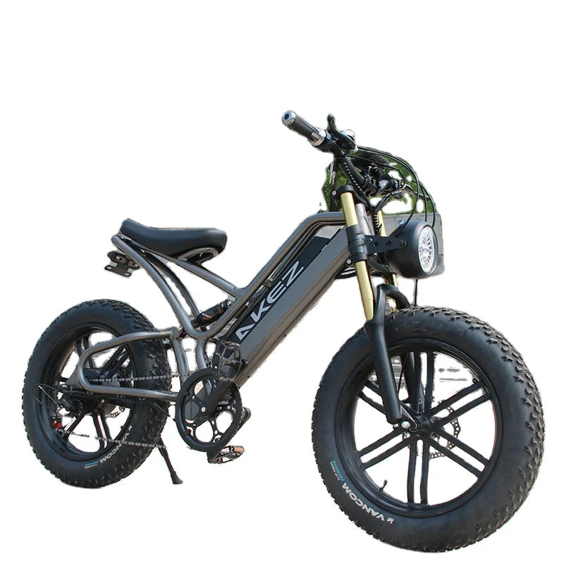 KTX-729299 20 Inch Electric Off-road Fat Tire E-Bike, 48V 17.5AH Aluminum Frame, 30-50 km/h Max Speed