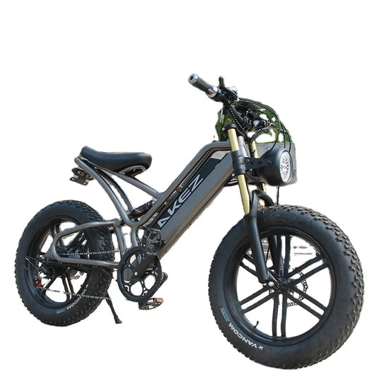 KTX-729299 20 Inch Electric Off-road Fat Tire E-Bike, 48V 17.5AH Aluminum Frame, 30-50 km/h Max Speed