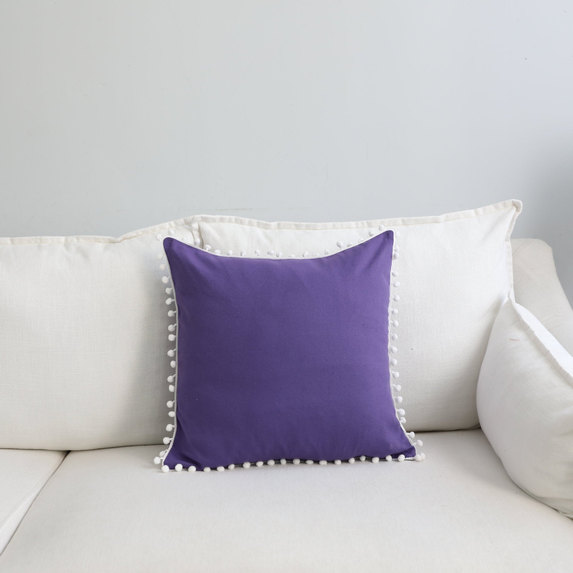 KTX-731219 Geometric Cotton Linen Waist Pillow Cover – Modern Design for Comfort and Style