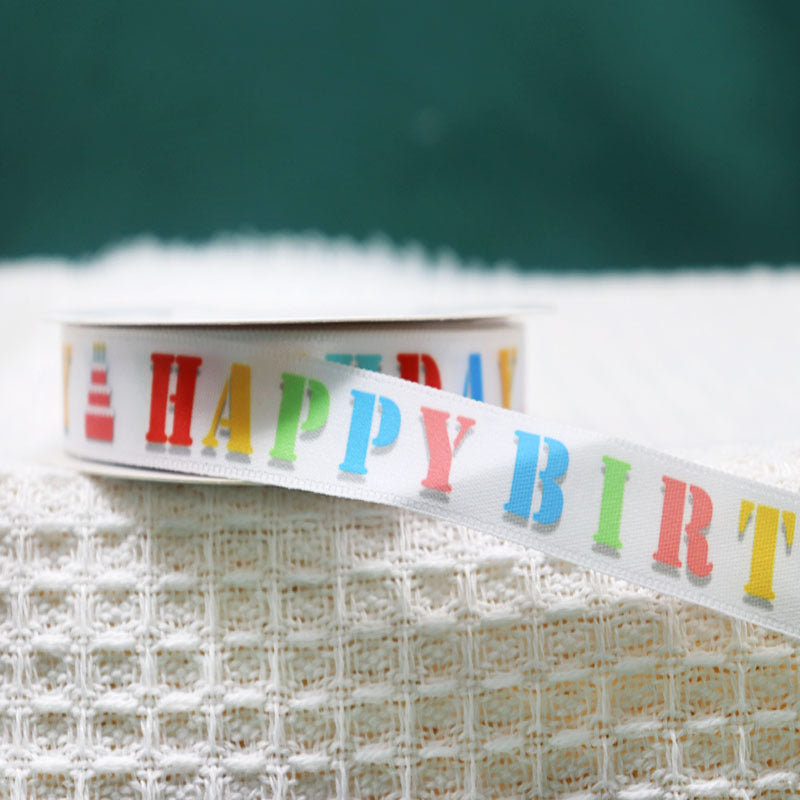 KTX-731731 Polyester Packing Ribbon for Floral and Cake Decoration