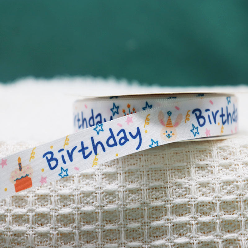 KTX-731731 Polyester Packing Ribbon for Floral and Cake Decoration