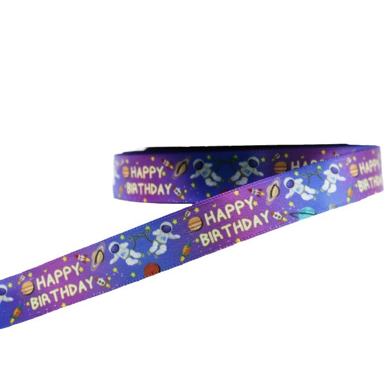 KTX-731731 Polyester Packing Ribbon for Floral and Cake Decoration
