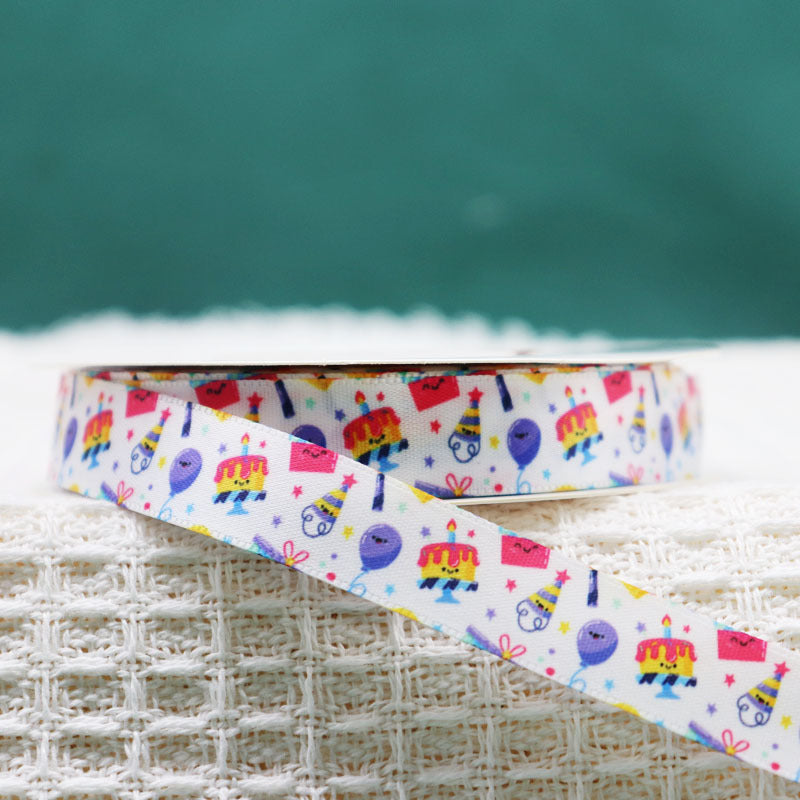 KTX-731731 Polyester Packing Ribbon for Floral and Cake Decoration