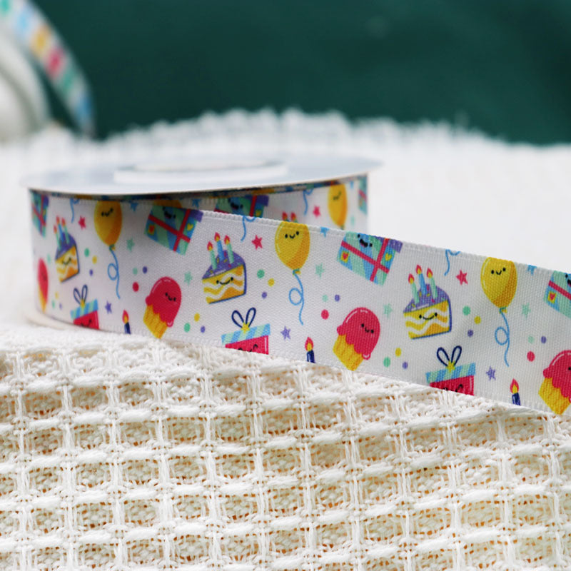 KTX-731731 Polyester Packing Ribbon for Floral and Cake Decoration