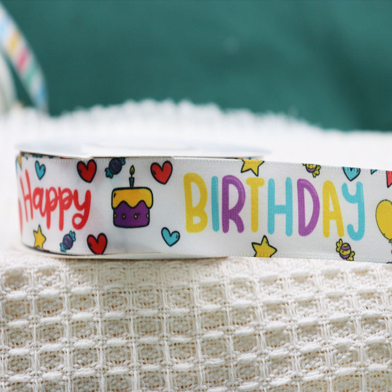 KTX-731731 Polyester Packing Ribbon for Floral and Cake Decoration
