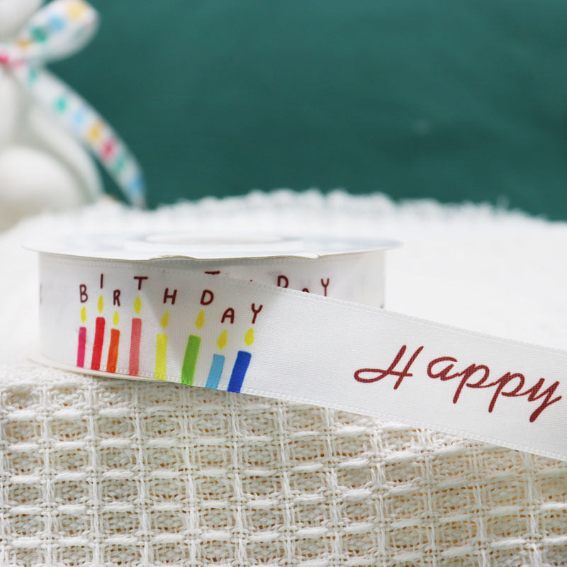 KTX-731731 Polyester Packing Ribbon for Floral and Cake Decoration