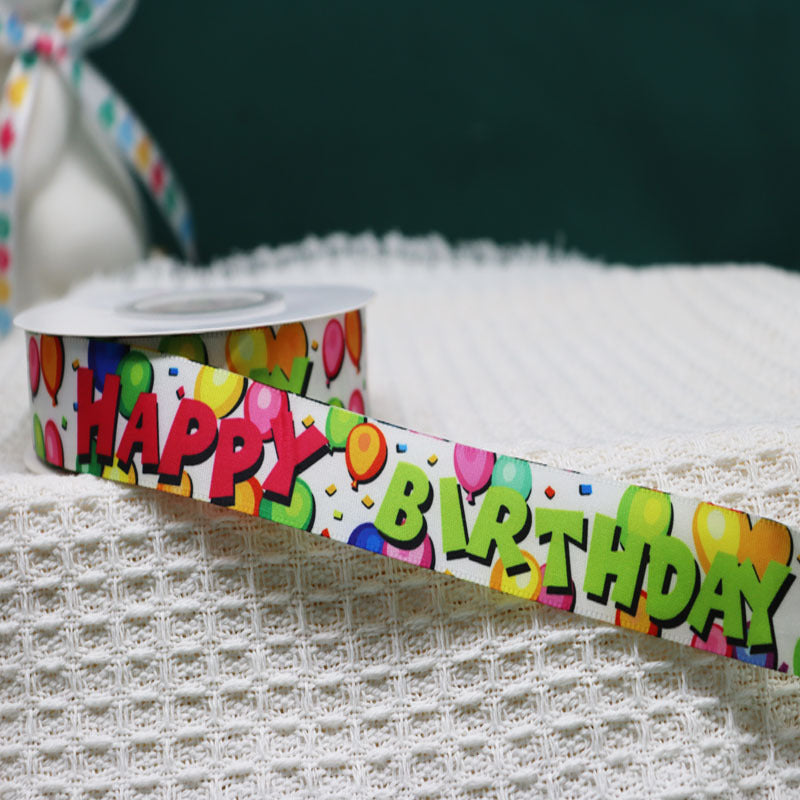 KTX-731731 Polyester Packing Ribbon for Floral and Cake Decoration