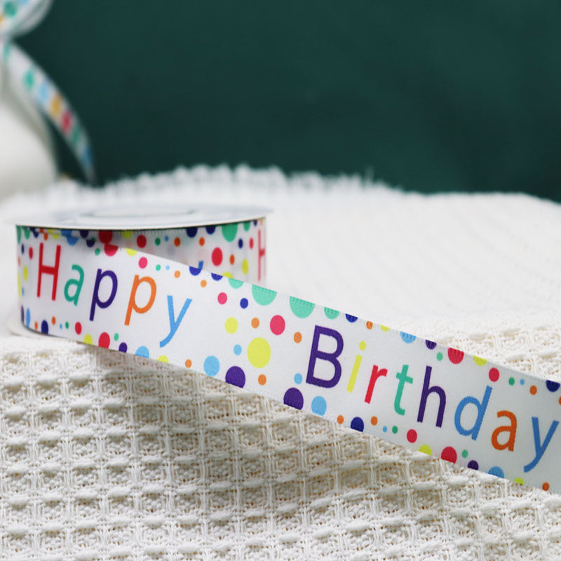 KTX-731731 Polyester Packing Ribbon for Floral and Cake Decoration