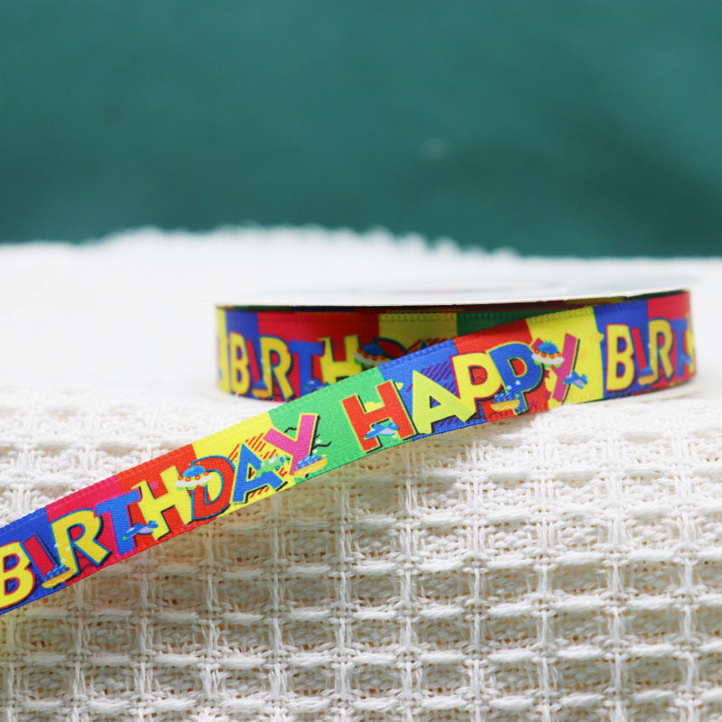 KTX-731731 Polyester Packing Ribbon for Floral and Cake Decoration