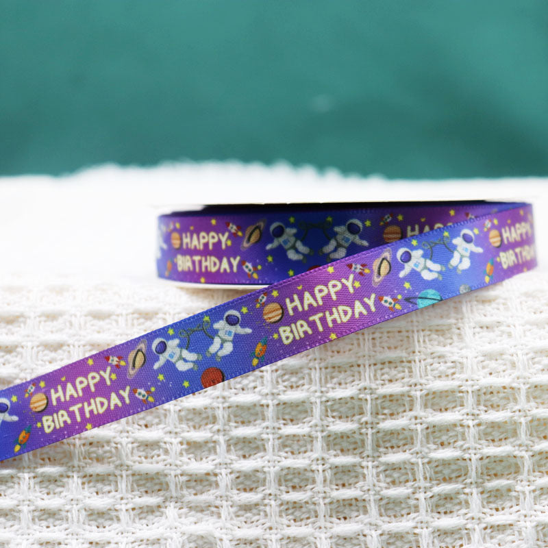 KTX-731731 Polyester Packing Ribbon for Floral and Cake Decoration