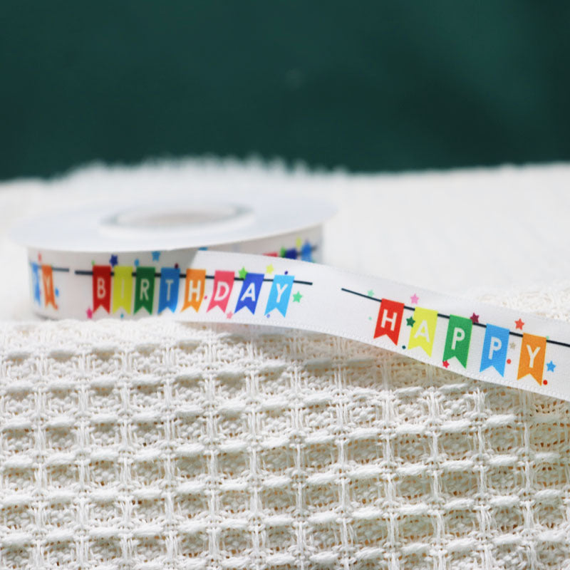 KTX-731731 Polyester Packing Ribbon for Floral and Cake Decoration