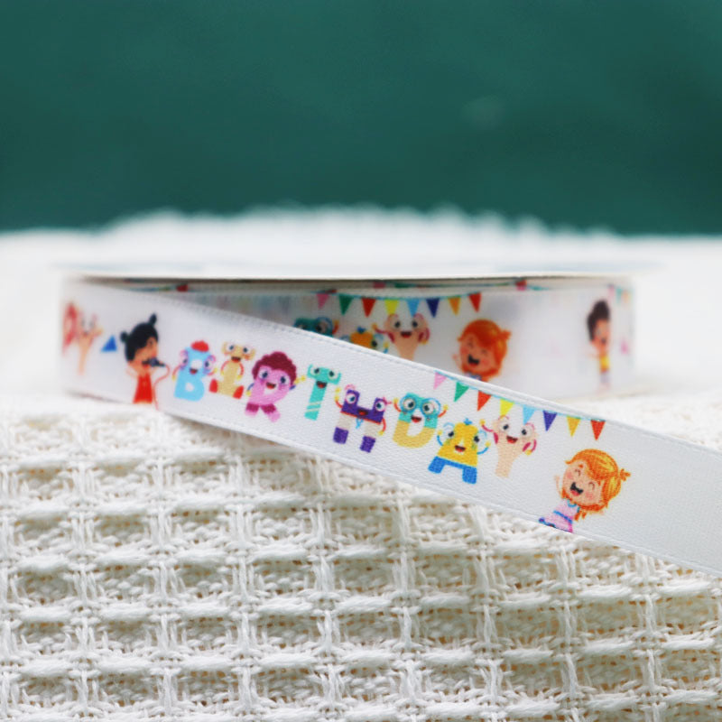 KTX-731731 Polyester Packing Ribbon for Floral and Cake Decoration
