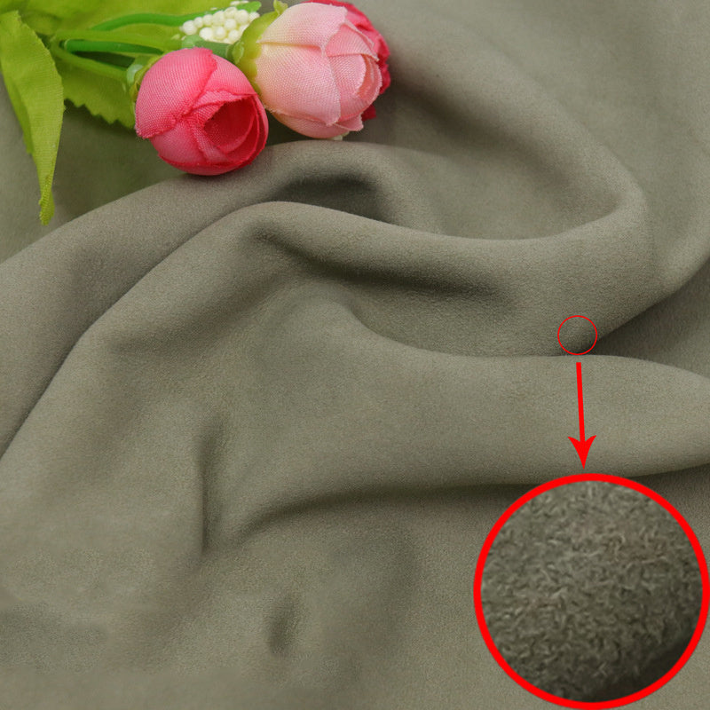 KTX-732883 Goat Suede Leather in Multiple Colors for Crafting and Upholstery (3-5 sq ft)