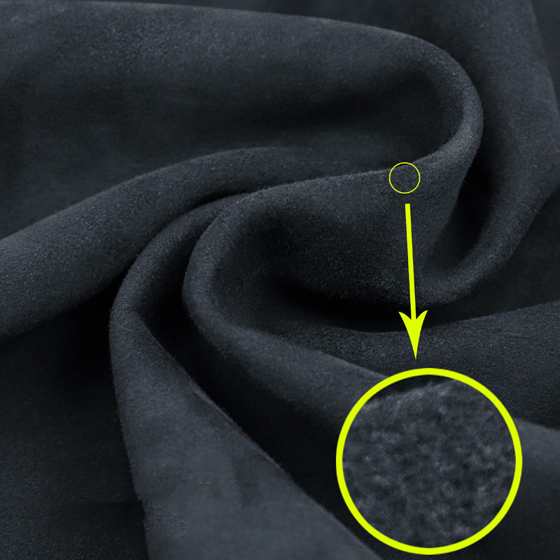 KTX-732883 Goat Suede Leather in Multiple Colors for Crafting and Upholstery (3-5 sq ft)