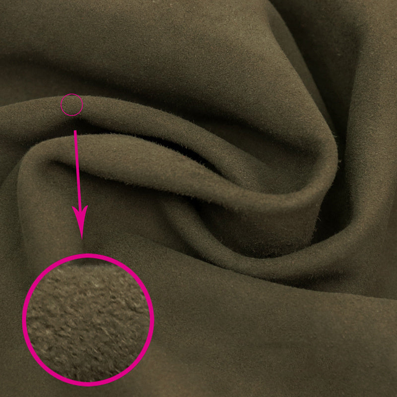 KTX-732883 Goat Suede Leather in Multiple Colors for Crafting and Upholstery (3-5 sq ft)