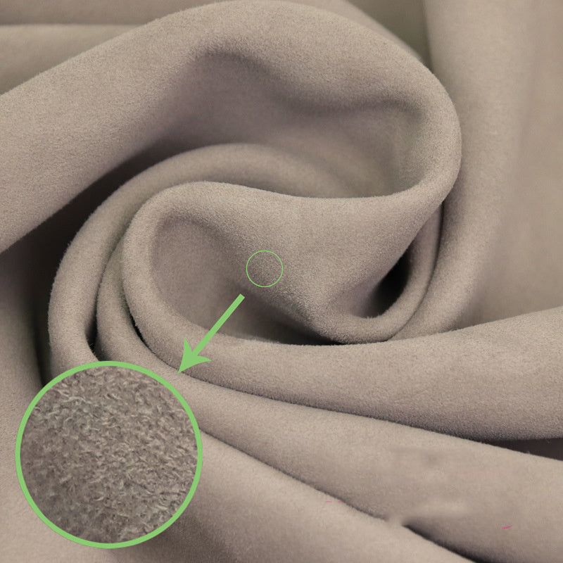 KTX-732883 Goat Suede Leather in Multiple Colors for Crafting and Upholstery (3-5 sq ft)