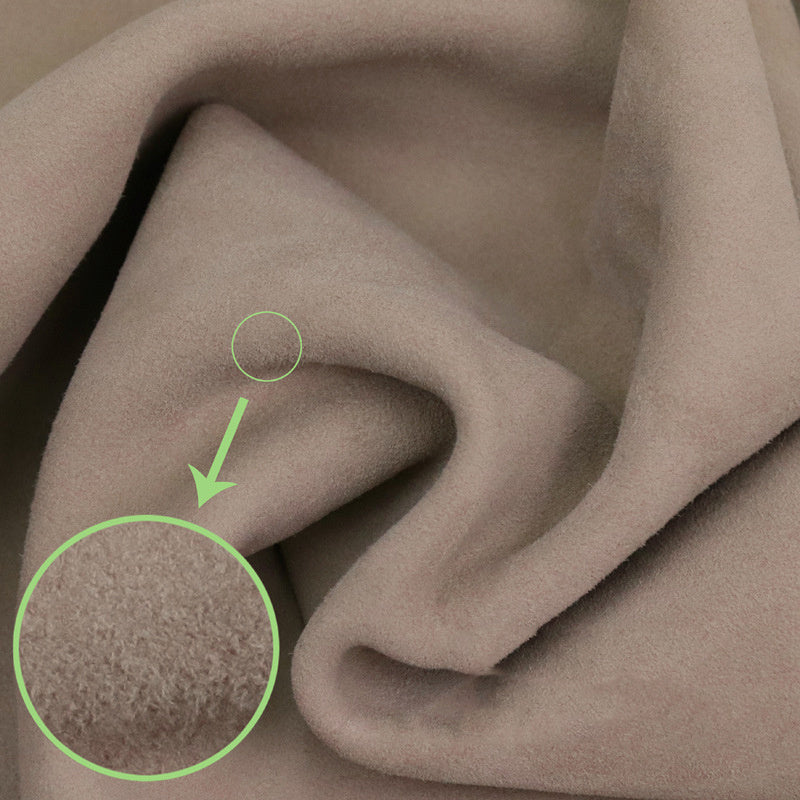 KTX-732883 Goat Suede Leather in Multiple Colors for Crafting and Upholstery (3-5 sq ft)