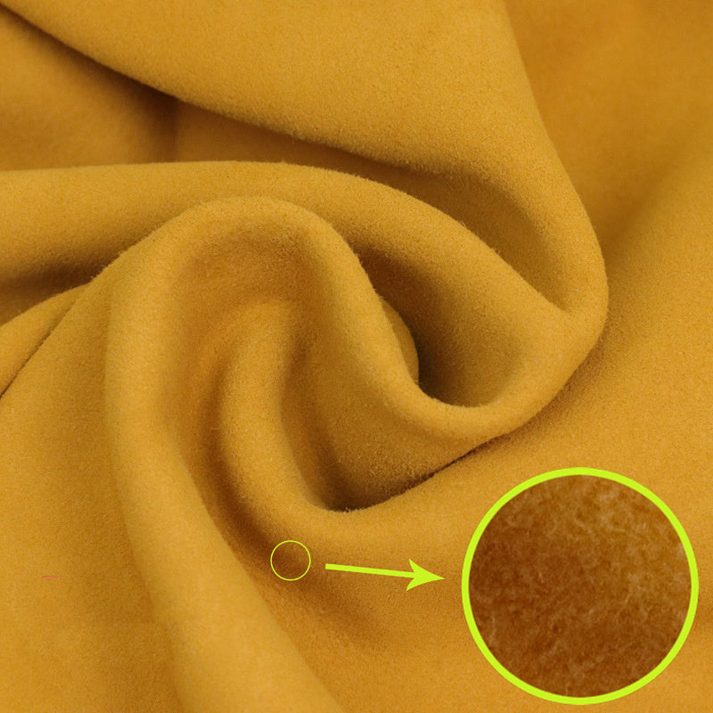 KTX-732883 Goat Suede Leather in Multiple Colors for Crafting and Upholstery (3-5 sq ft)