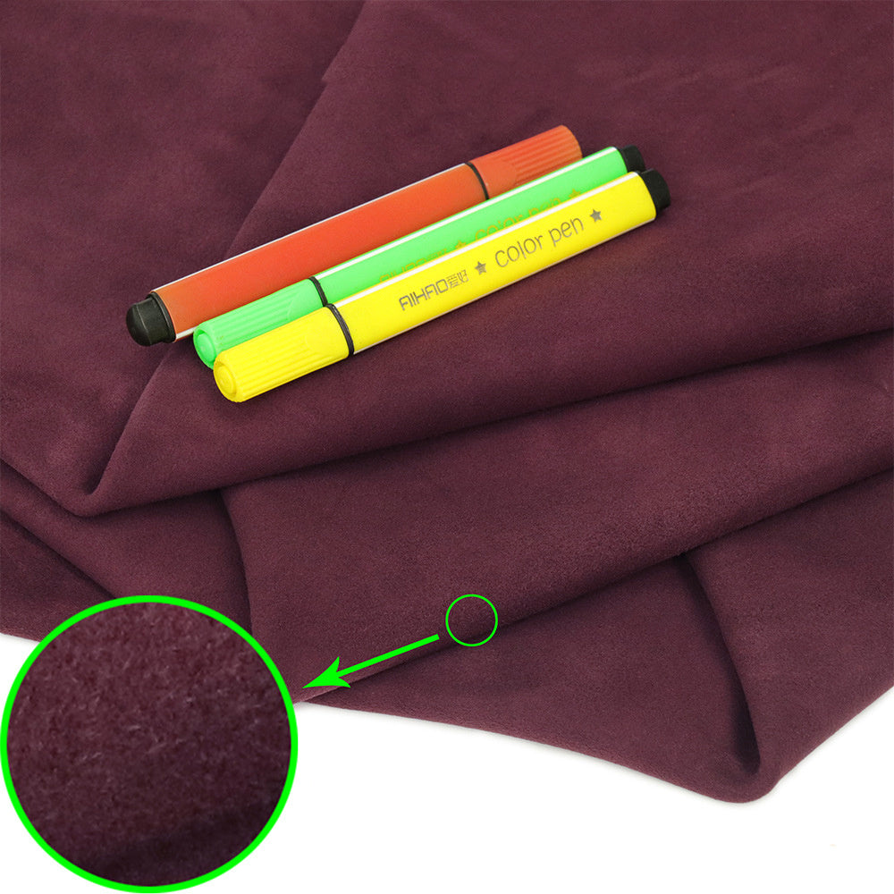 KTX-732883 Goat Suede Leather in Multiple Colors for Crafting and Upholstery (3-5 sq ft)