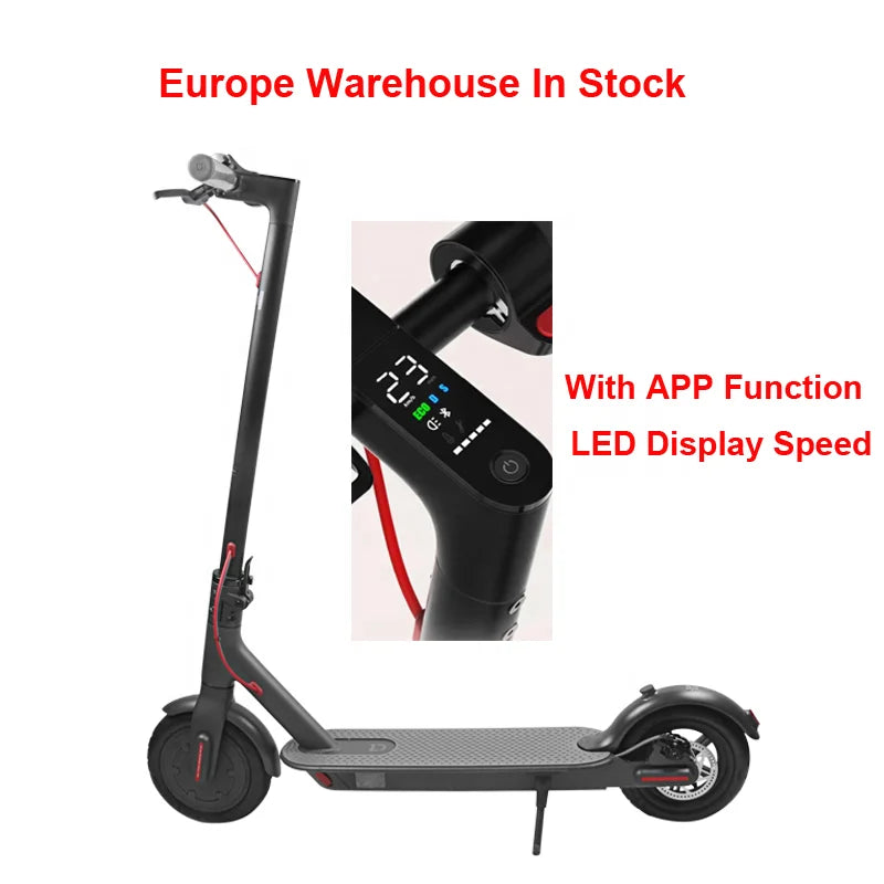KTX-733075 ZU07 Premium Electric Scooter, 350W Motor, 10Ah Battery, 25-35km Range, Foldable Design for Adults