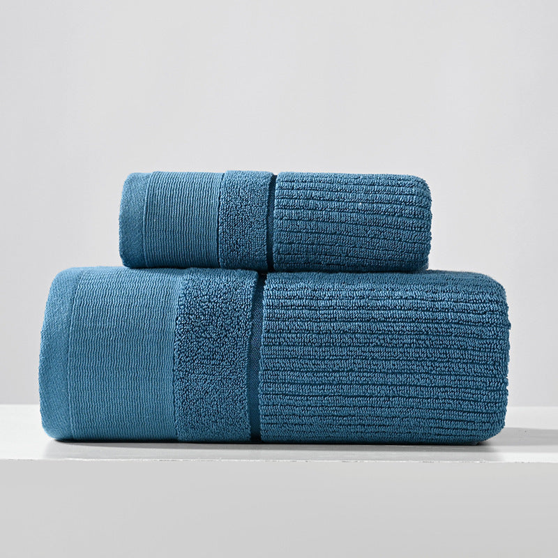 KTX-733779 Pure Cotton Three-Piece Towel Set in Various Colors