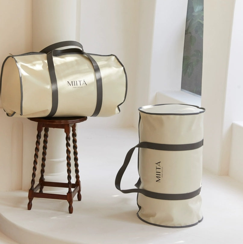 KTX-737427 Fur Rabbit Hair Sofa Blanket - Simple Solid Color in Tuscany White, Grey, or Light Camel