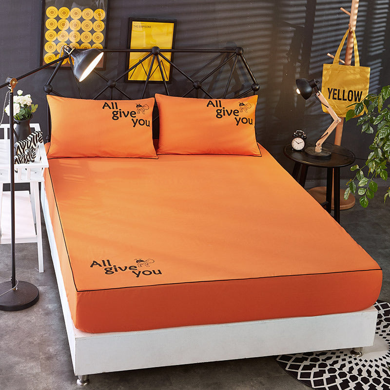 KTX-738579 Breathable Sanding Fabric Bed Skirt for a Stylish Bedroom Look