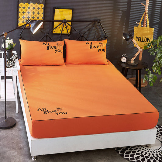 KTX-738579 Breathable Sanding Fabric Bed Skirt for a Stylish Bedroom Look