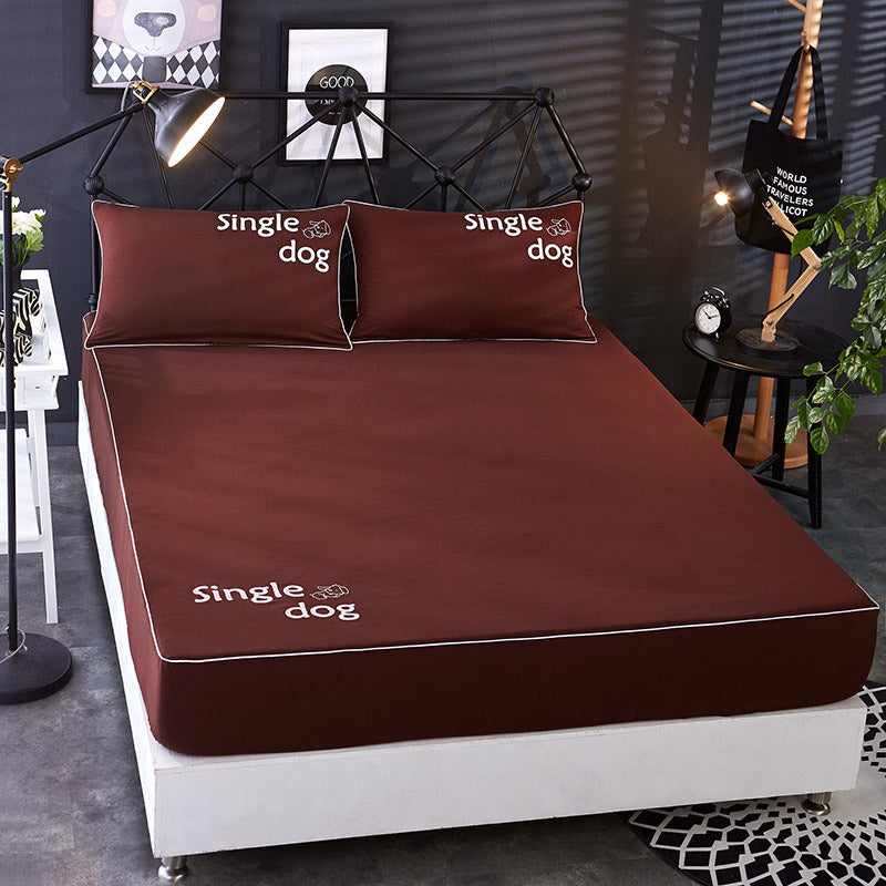 KTX-738579 Breathable Sanding Fabric Bed Skirt for a Stylish Bedroom Look