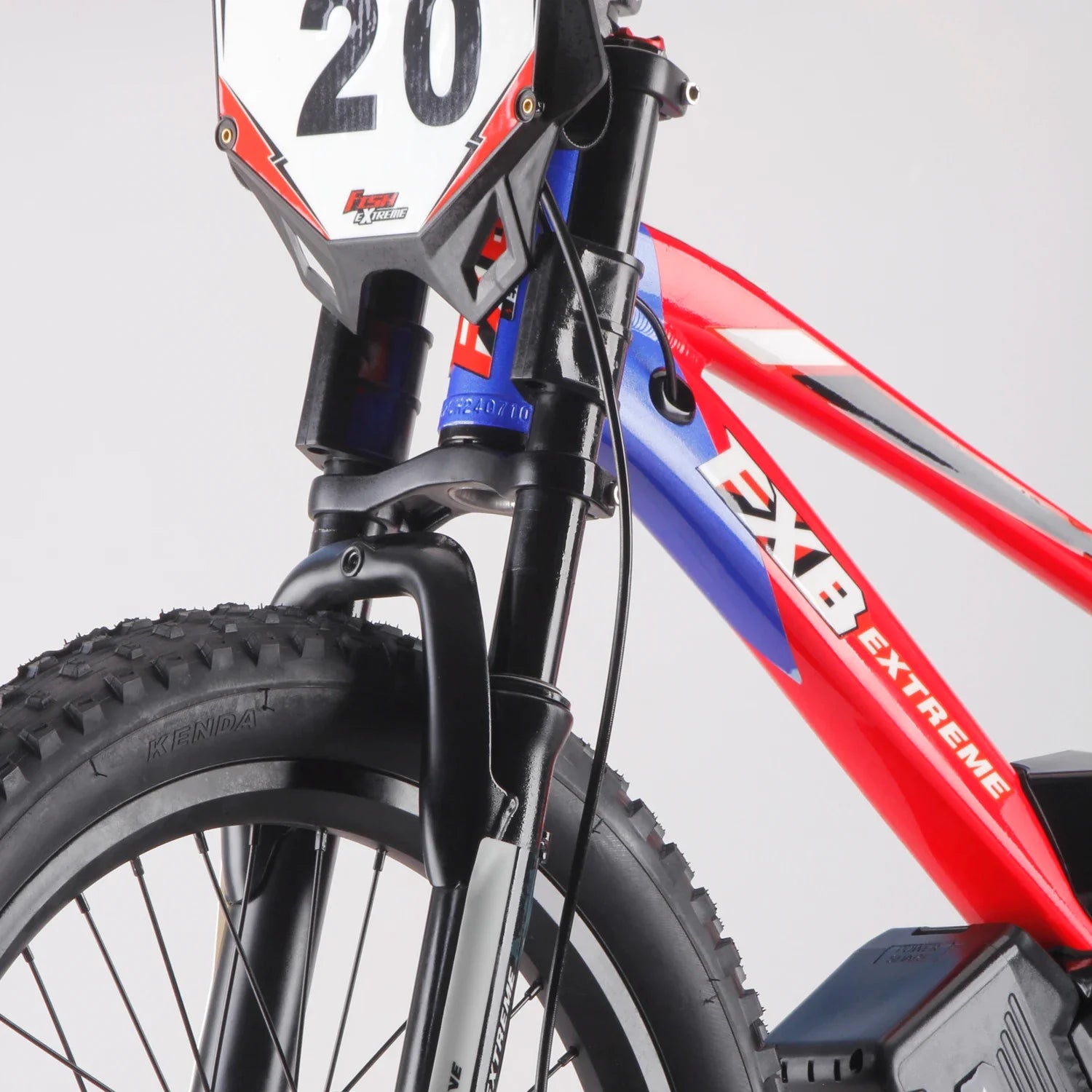 KTX-739219 20-Inch Electric Balance Bike with 800W Motor, 10.0AH Battery, 3 Speed Modes, and Hydraulic Disc Brakes