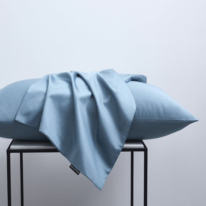 KTX-741267 Long-Staple Cotton 4-Piece Hotel Bedding Set in Solid Colors for 2m Beds