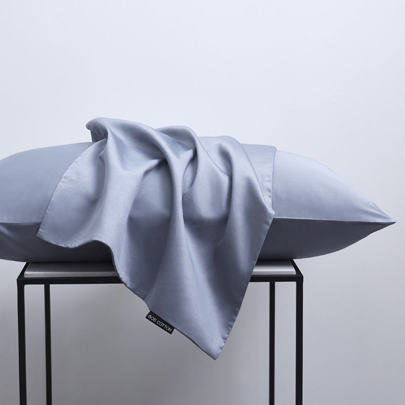 KTX-741267 Long-Staple Cotton 4-Piece Hotel Bedding Set in Solid Colors for 2m Beds