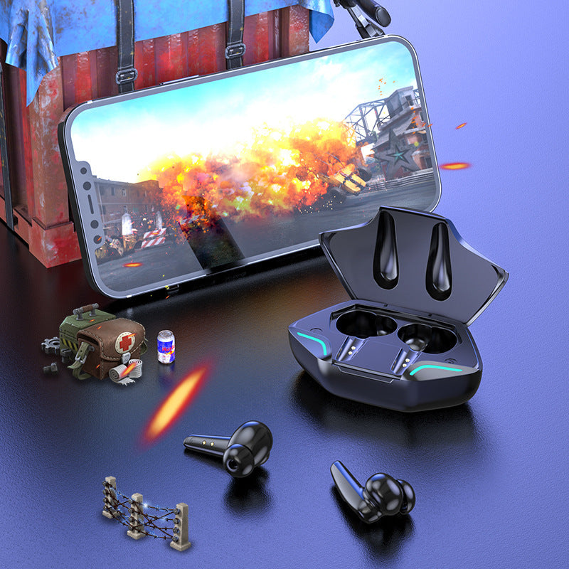 KTX-742163 Wireless Low-Latency TWS Gaming Bluetooth Headset with Stereo Sound