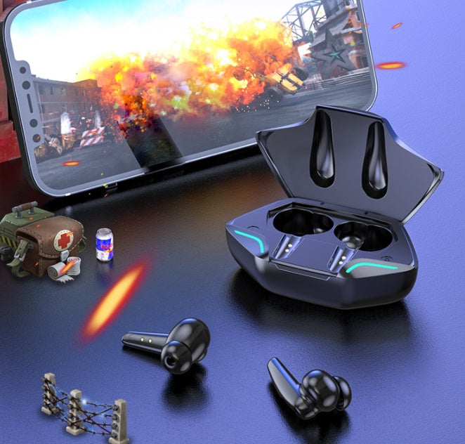 KTX-742163 Wireless Low-Latency TWS Gaming Bluetooth Headset with Stereo Sound