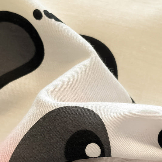 KTX-743059 Cotton Floral Bed Sheet Set in Pastoral Design - Various Sizes