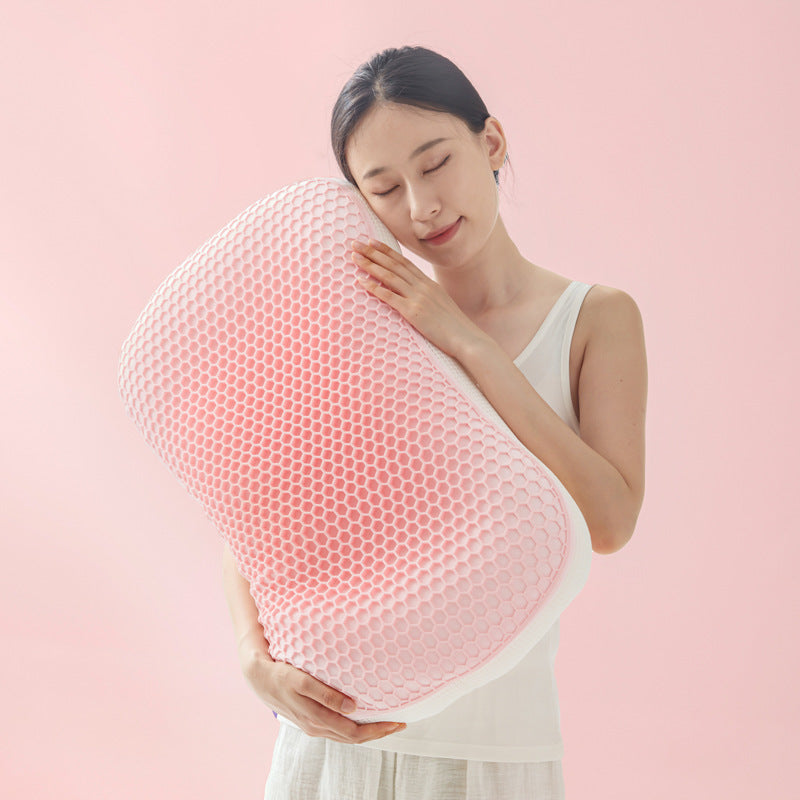 KTX-744211 TPE Pectin Silk Feather Pillow - Comfortable Polyester Filling, 40x65cm, Available in Multiple Colors